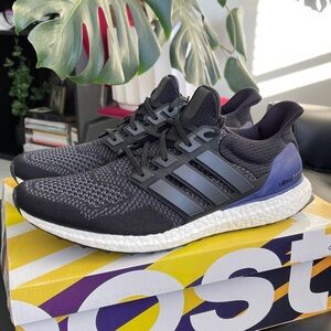OG ultraboost black/ purple